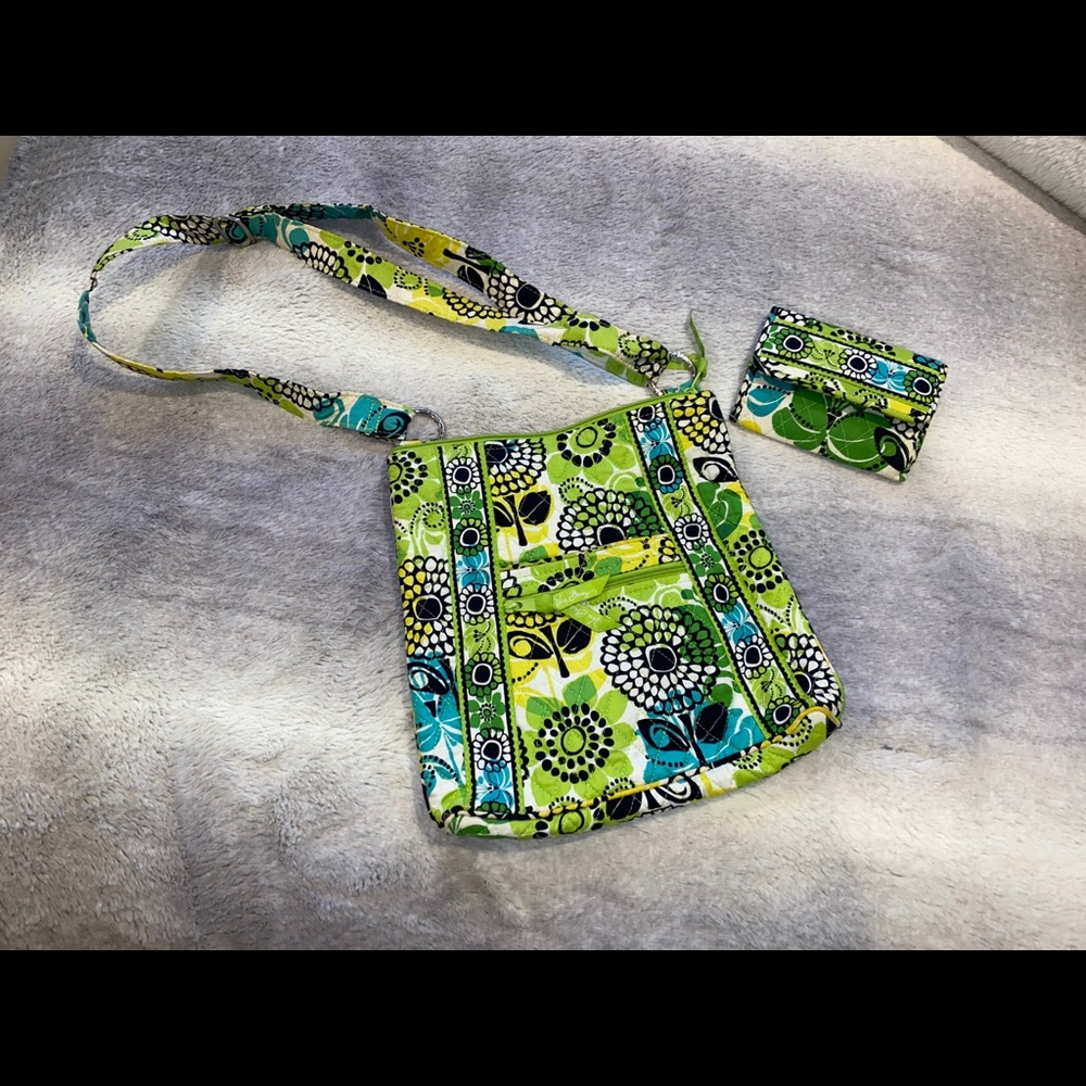 Vera Bradley Crossbody Bag & Wallet Set